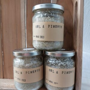 Sel et piments du jardin